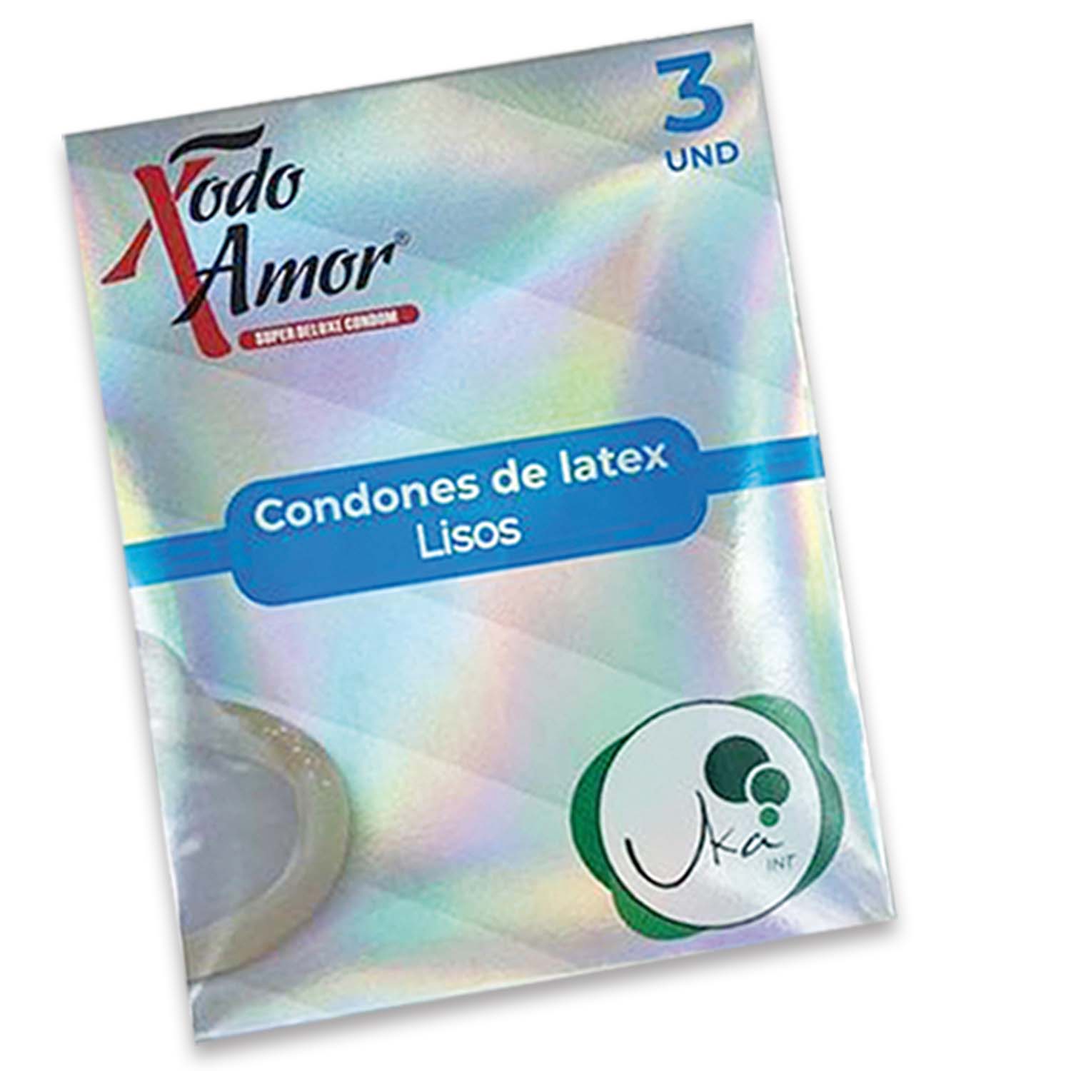 Preservativos condones lisos todo x amor 20x3und
