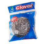 Esponjilla de acero inoxidable clover x 14 und