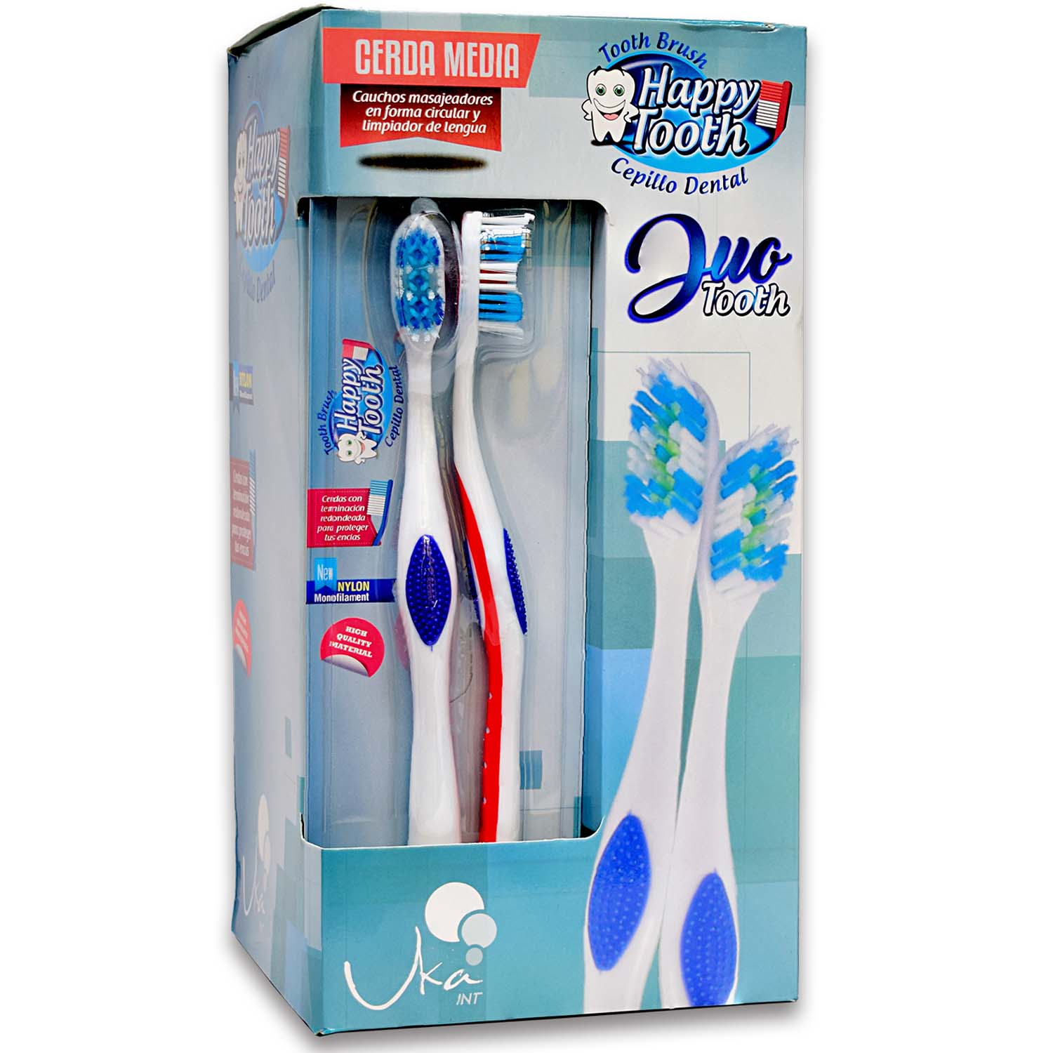 Cepillo dental duo blister x 12