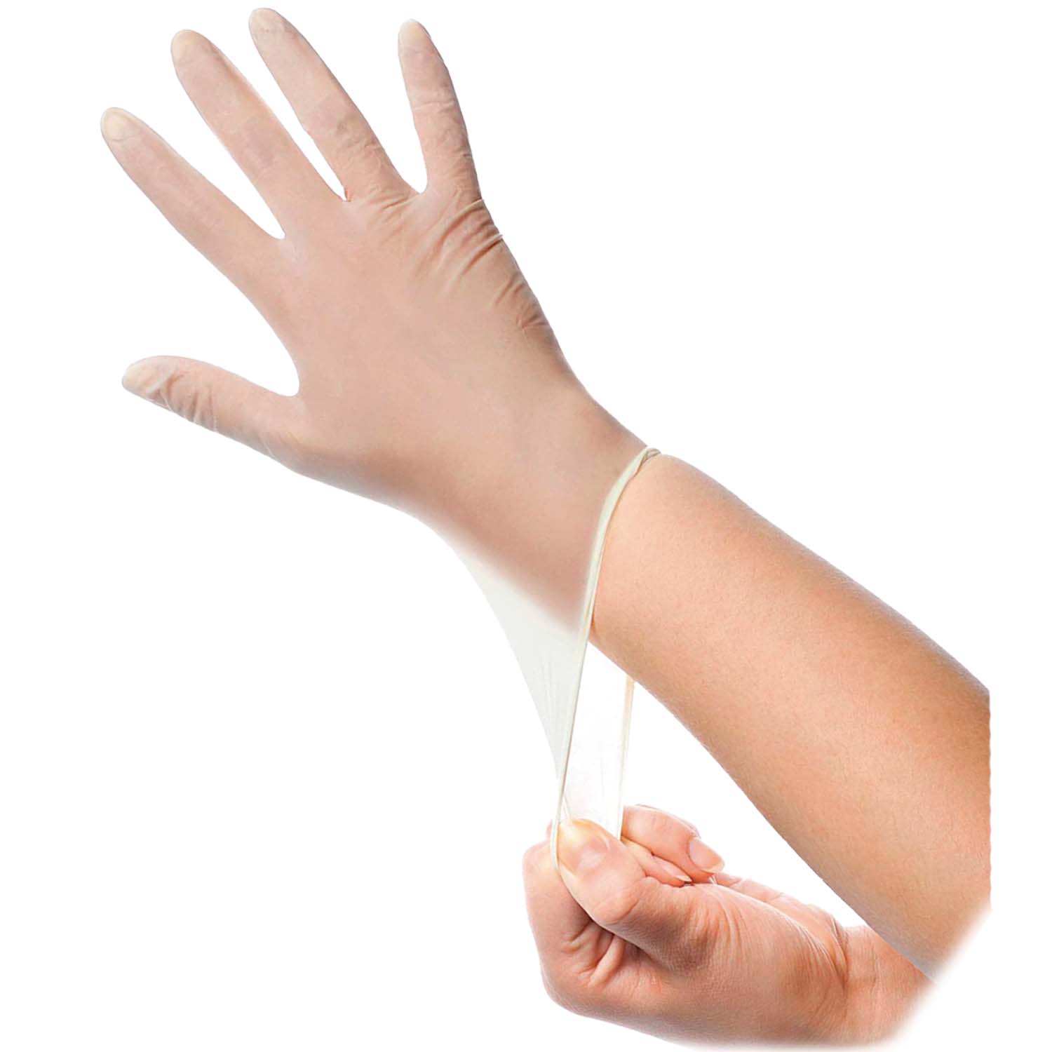 Guante vinilo x 100 und talla S