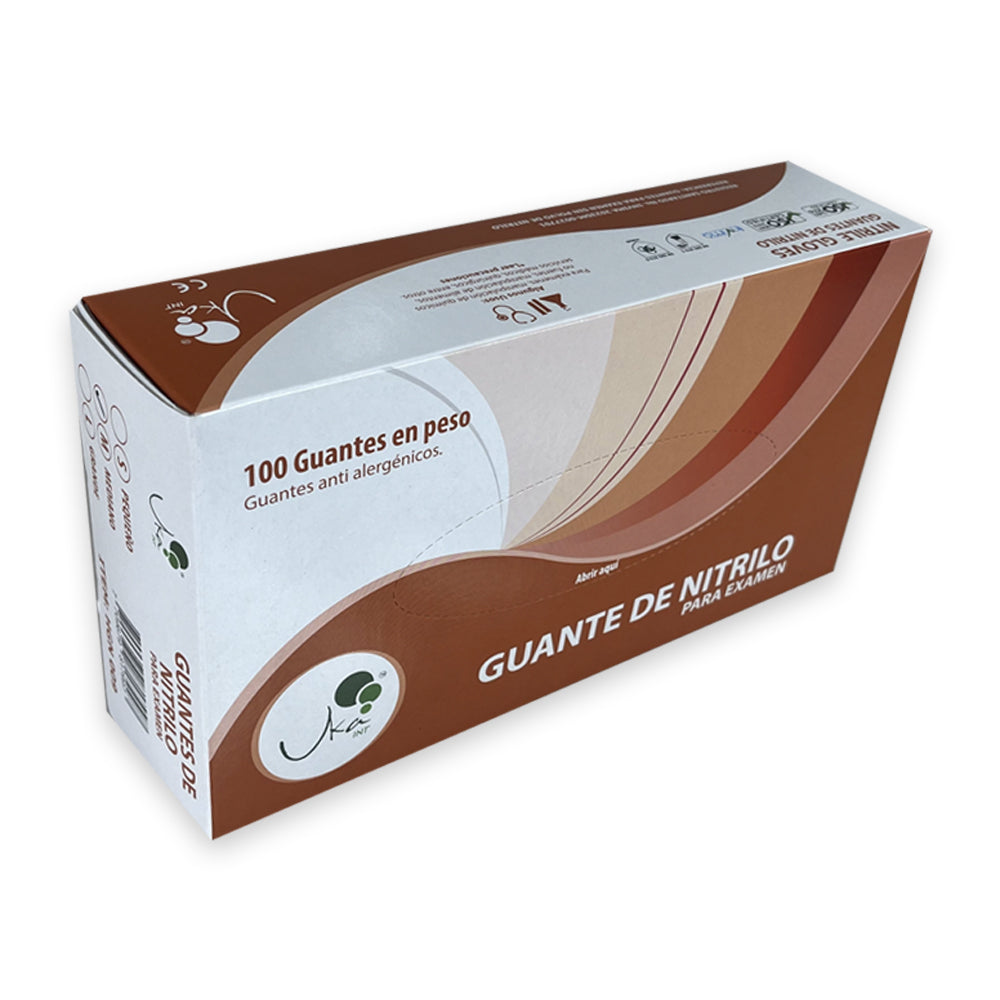 Guantes de Nitrilo Rojo x 100u ukaint