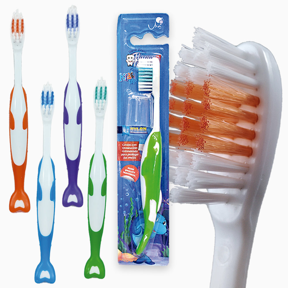 Cepillo dental niño delfin x 12