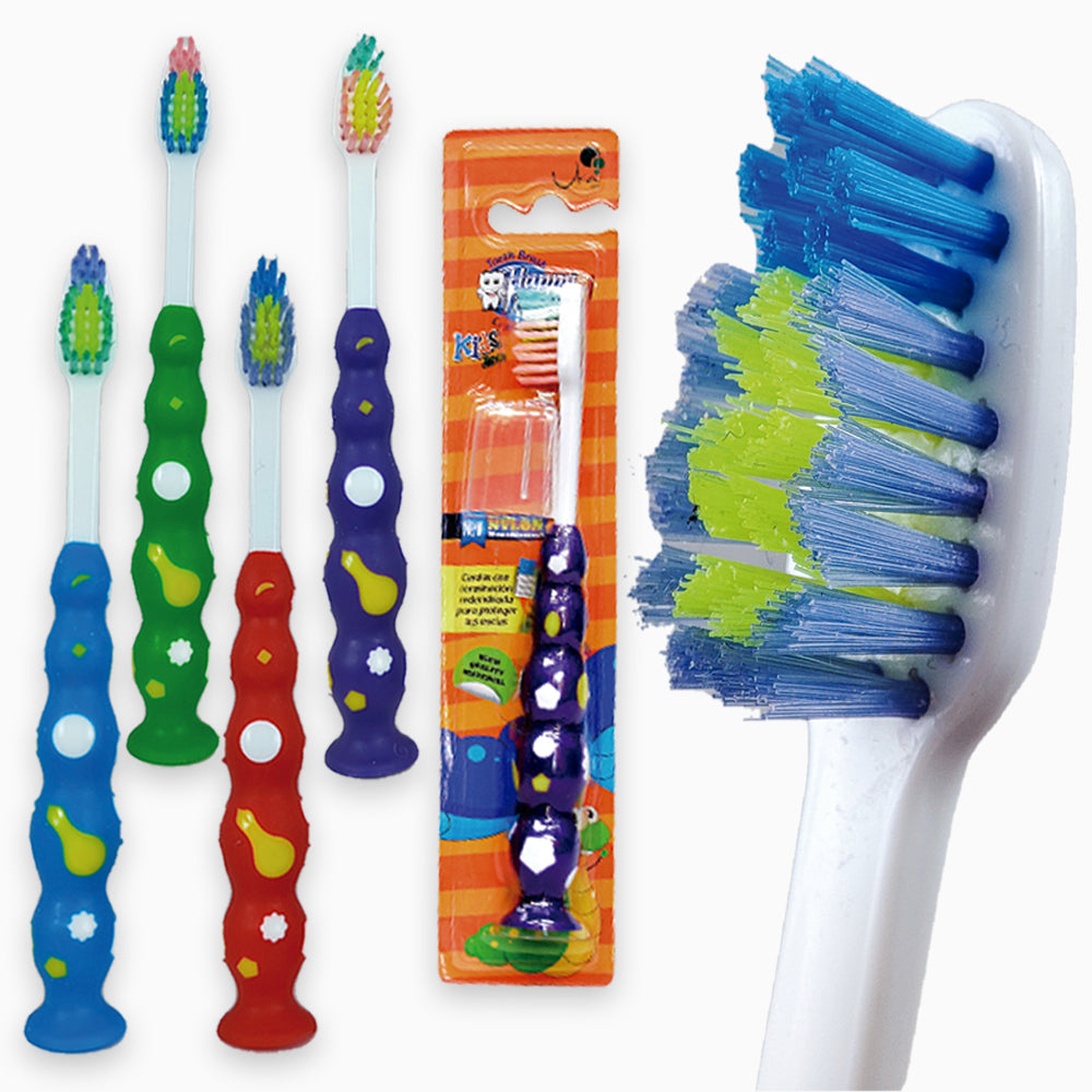 Cepillo dental niño oruga x 12