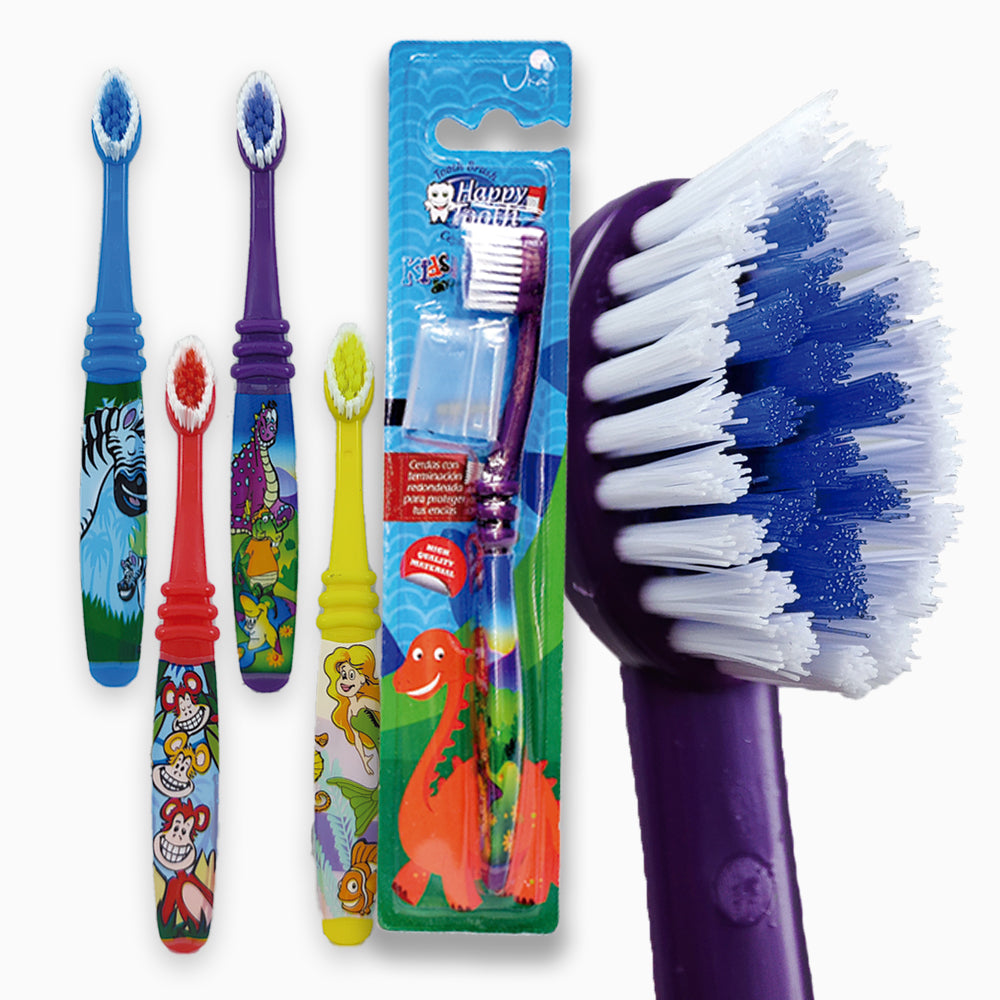 Cepillo dental niño dibujos x 12