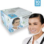 Tapabocas Acrilico x10u Ukaint